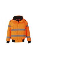 Hi-Vis 3 az 1-ben bomber kabát - Narancs