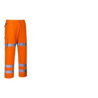 HiVis Combat nadrág, három szalaggal - narancs