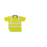 Hi-Vis Comfort teniszpóló - sárga