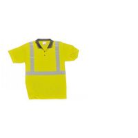 Hi-Vis Superior teniszpóló - sárga