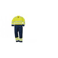 HiVis Anti-static heggesztő overál - sárga / tengerészkék