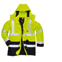 Gore-Tex kéttónusú Parka kabát - sárga / tengerészkék