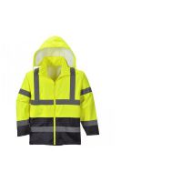 Hi-Vis ClassicnContrast esődzseki- sárga/tengerészkék