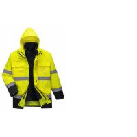 Hi-Vis Lite 3 in 1 kabát - sárga/tengerészkék