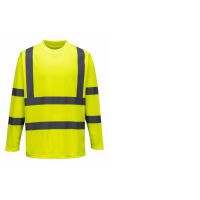 Hi-Vis hosszú ujjú póló - sárga